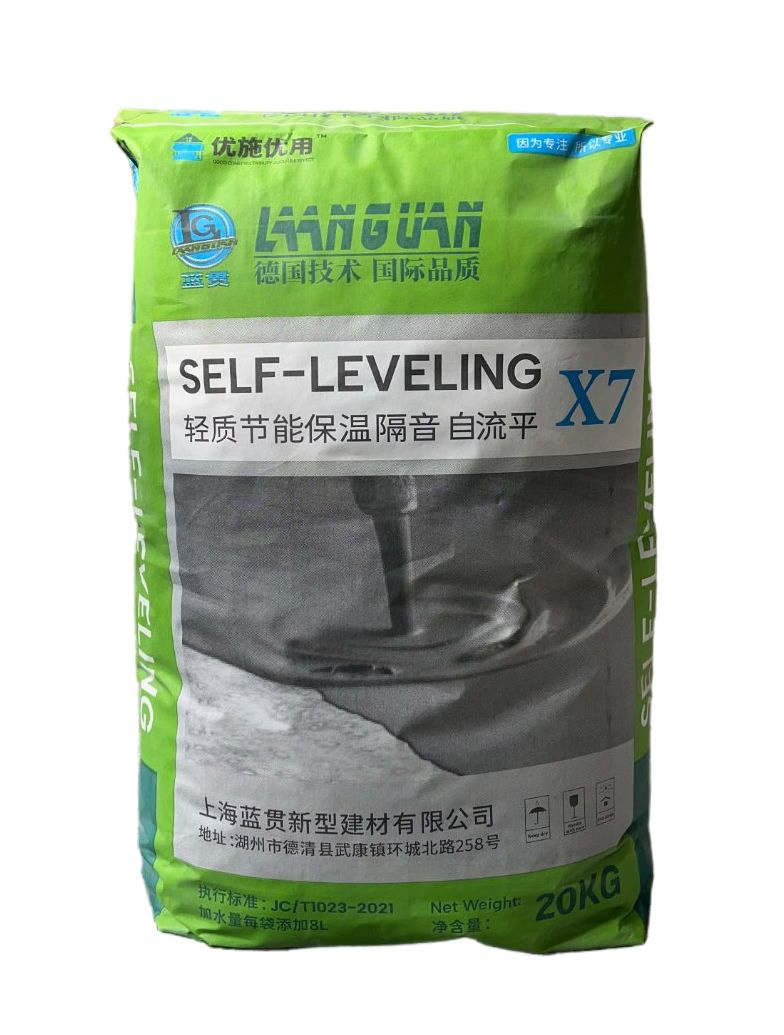 Fast-Setting Thick Layer Self-Flowing Ground Solution for Quick Installations