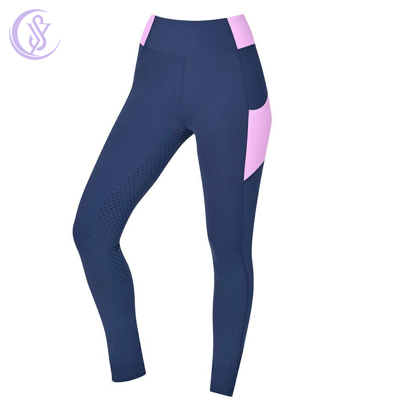 Premium Quality Fit Full Seat Grip Patch Colors Equestrian Riding Tights