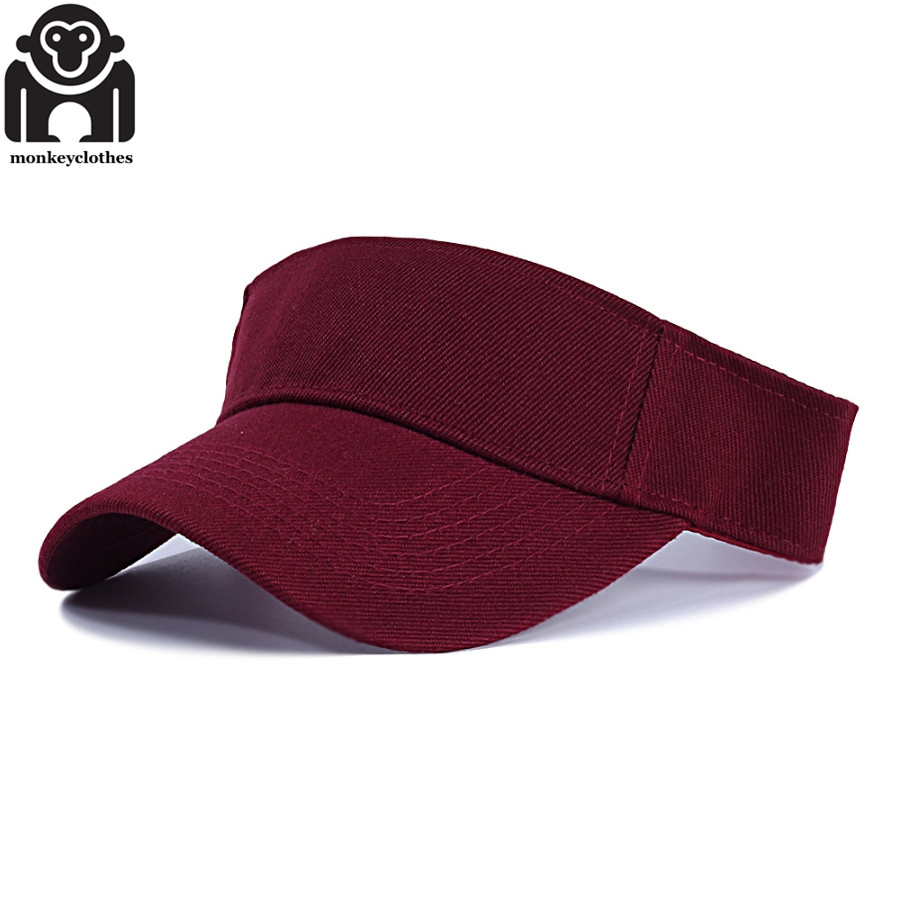 Custom Reflective Running Visor with Adjustable Sweatband