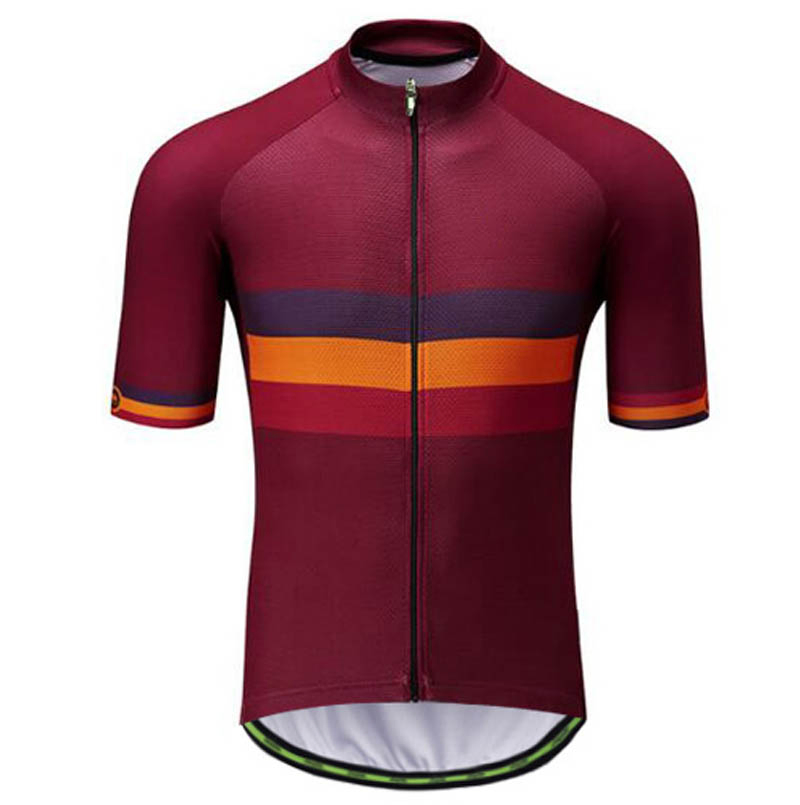 Manufacturer Custom Colorful Shape Striped Cycling Bike Jerseys Design Bicycle Wear