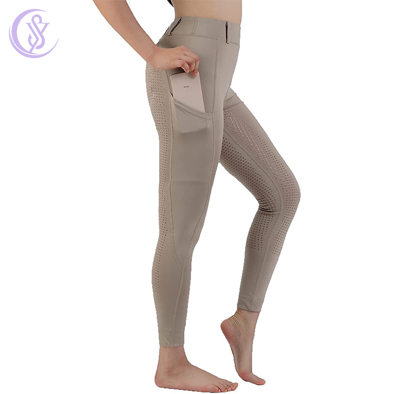 Women Equestrian Jodhpurs Breeches Full Seat Horse Riding Pants Tights