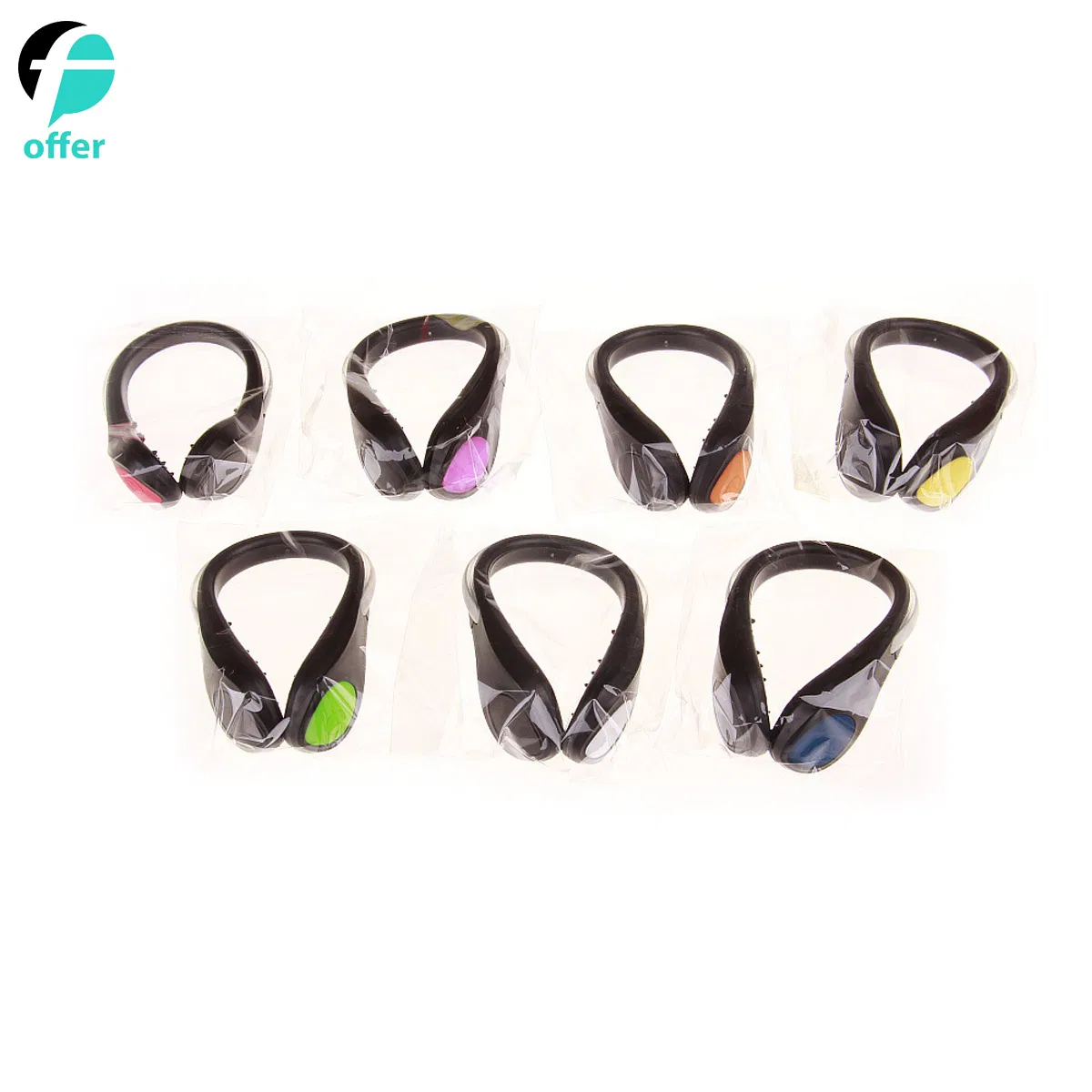 LED Flash Shoe Safety Clip Lights for Runners &amp; Night Running Gear - Reflective Running Gear for Running, Jogging, Walking, Spinning or Biking