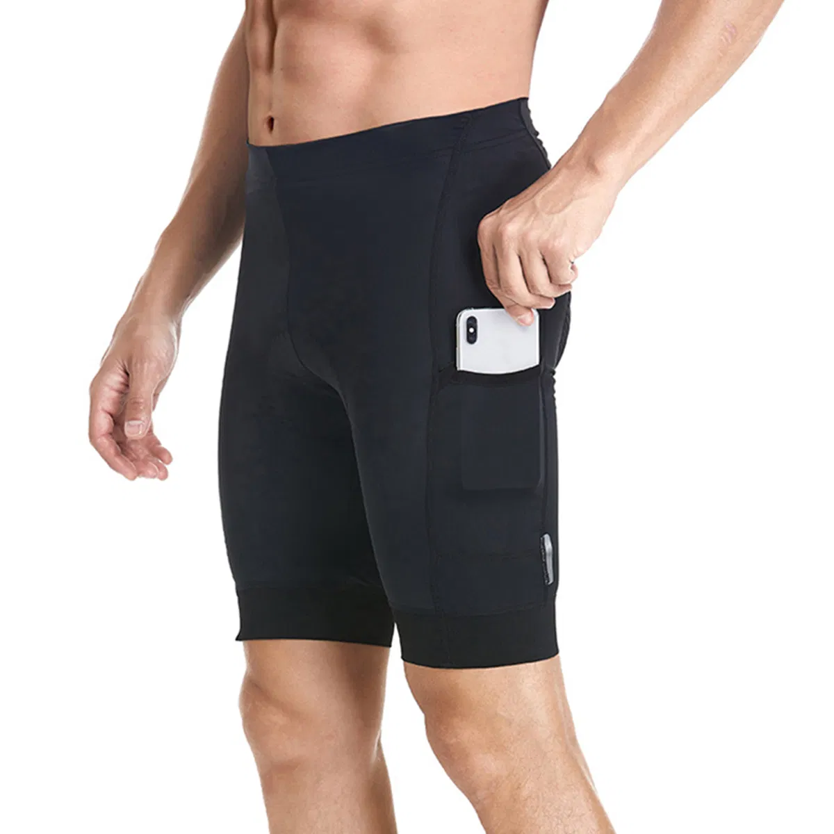 Cycling Shorts with Back Pocket, 4D Padded Bike Shorts for Men Free Shipping to Mexico City