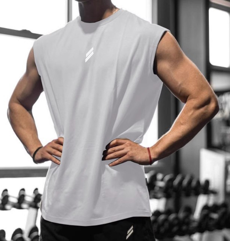 Summer Sports Leisure Quick-Drying Breathable Vest Men's Basketball Fitness Vest Men Gym Tank Tops