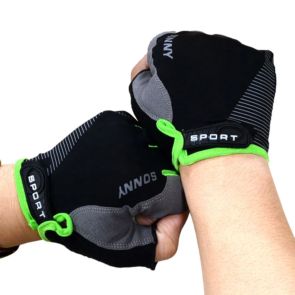 Outdoor Cycling Half Breathable Gloves for Body Building Fitness Training