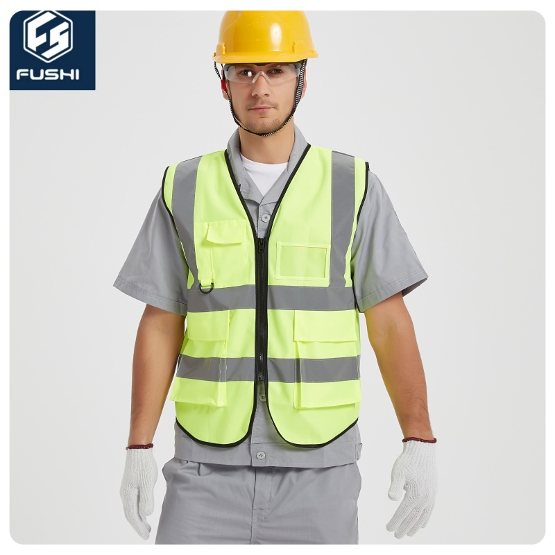 High-Visibility Reflective Safety Vest for Enhanced Personal Protection