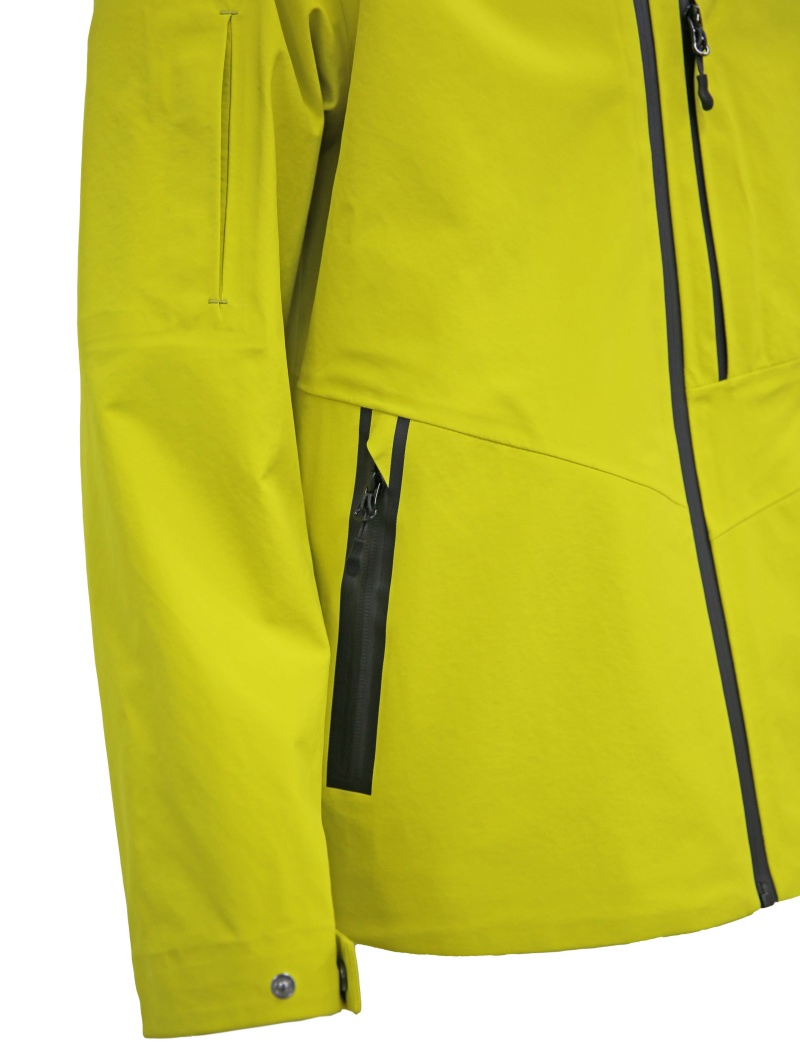 Windproof Recycled Polyster Zipped Pockets Taped Seams Men′ S Windbreaker Jacket for Hiking Camping Cycling Outdoor Ventures