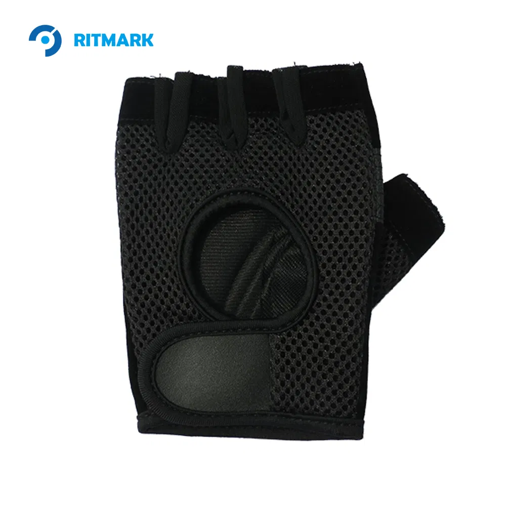 Wholesale Fitness Breathable Ventilated Half Finger Exercise Sports Workout Racing Bicycle Cycling Gym Gloves Men