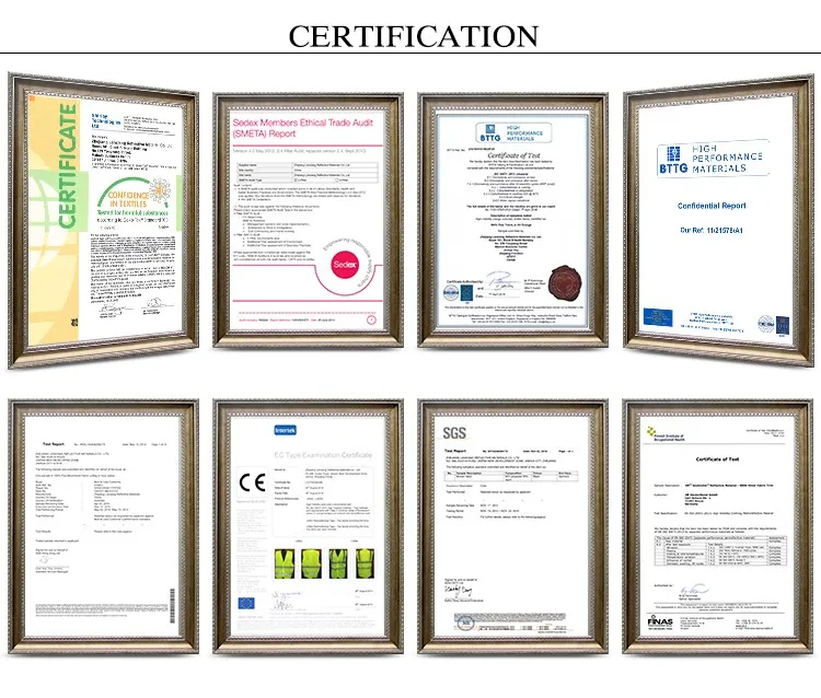 Certifications
