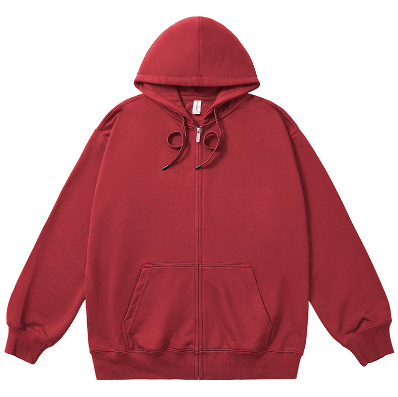 AI-MICH Custom Logo Plain High Quality Casual Oversized Blank Zip Up Training Wear Hoodies&Sweatshirts
