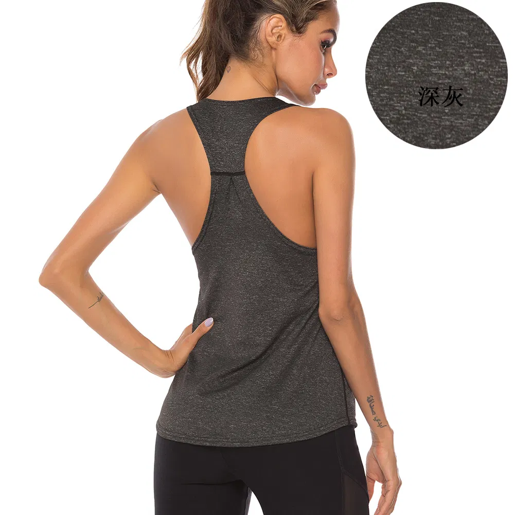 Workout Tank Solid Color Quick Dry Shirts