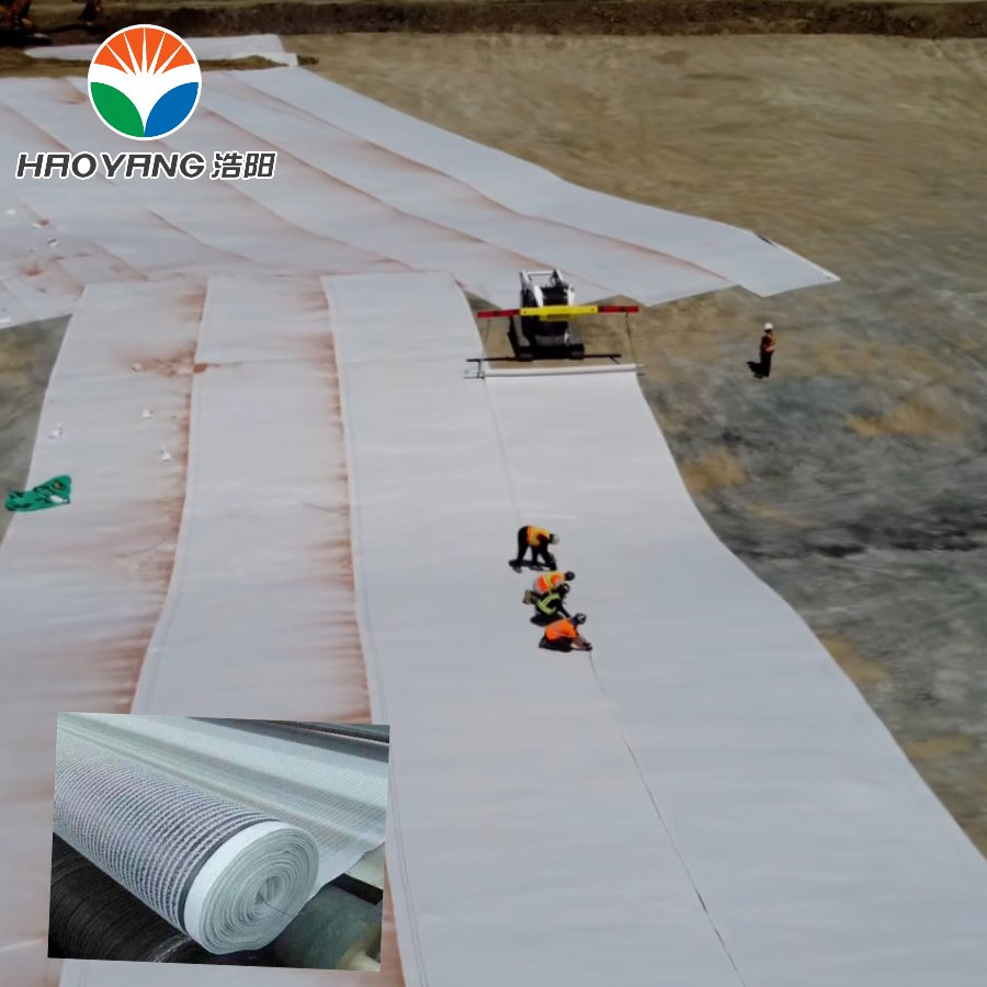 4-6m Width Haoyang Good Effect Geosynthetic Clay Layer for Dam Project