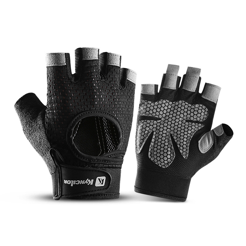 Outdoor Sports Gloves, Weightlifting Training, Breathable Shock Absorption, Wear-Resistant Fitness, Half Finger Gloves, Cycling Gloves, Motorcycle Gloves
