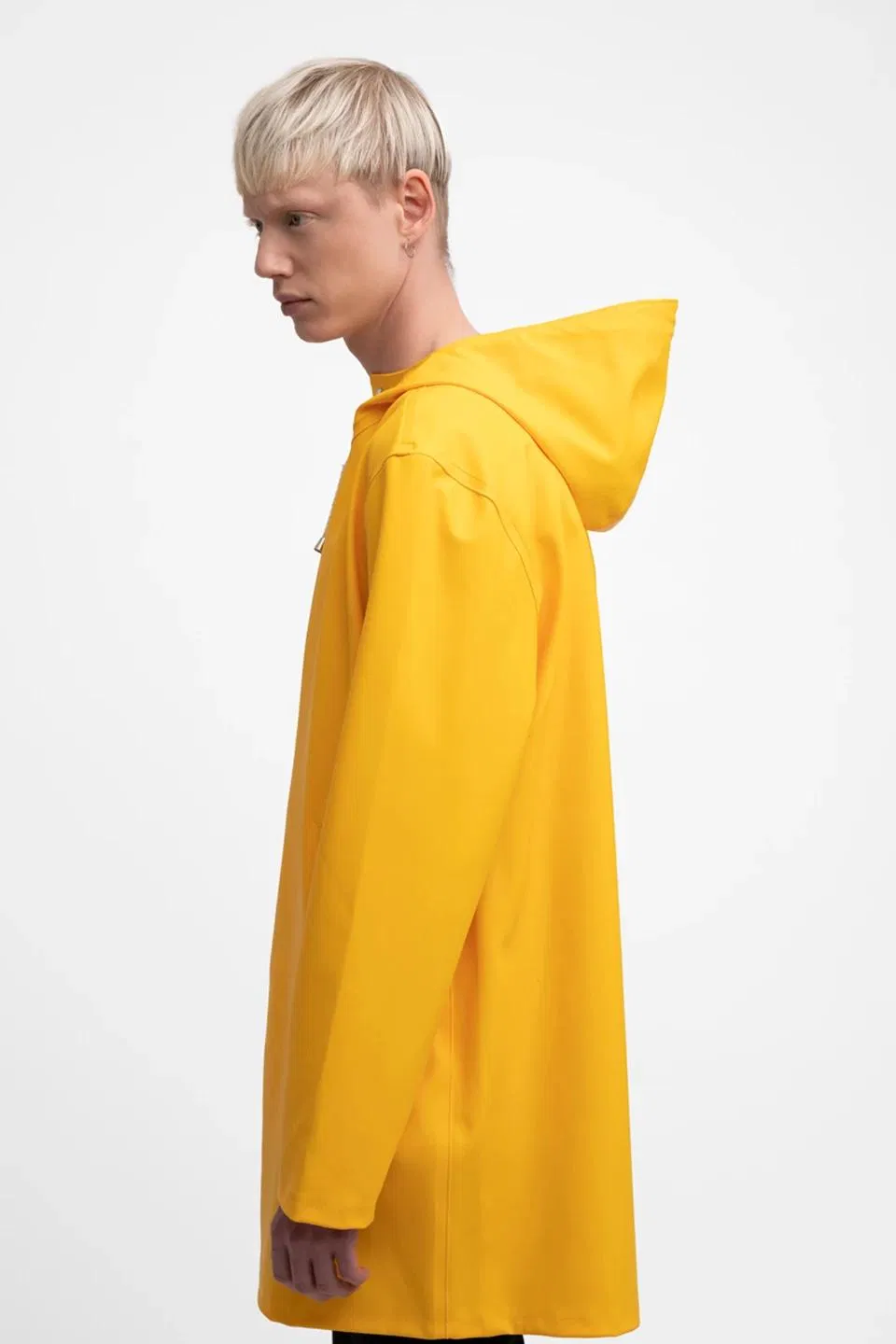 PU Polyester Waterproof Windproof Outdoor Riding Rain Jacket High Rain Wear Cycling