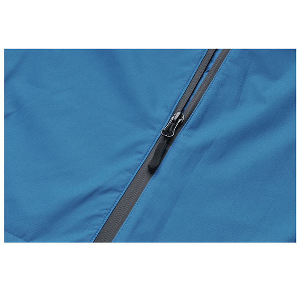 Outdoor Running Windproof Jacket with Hoodie Lightweight Windbreaker Jacket in Blue