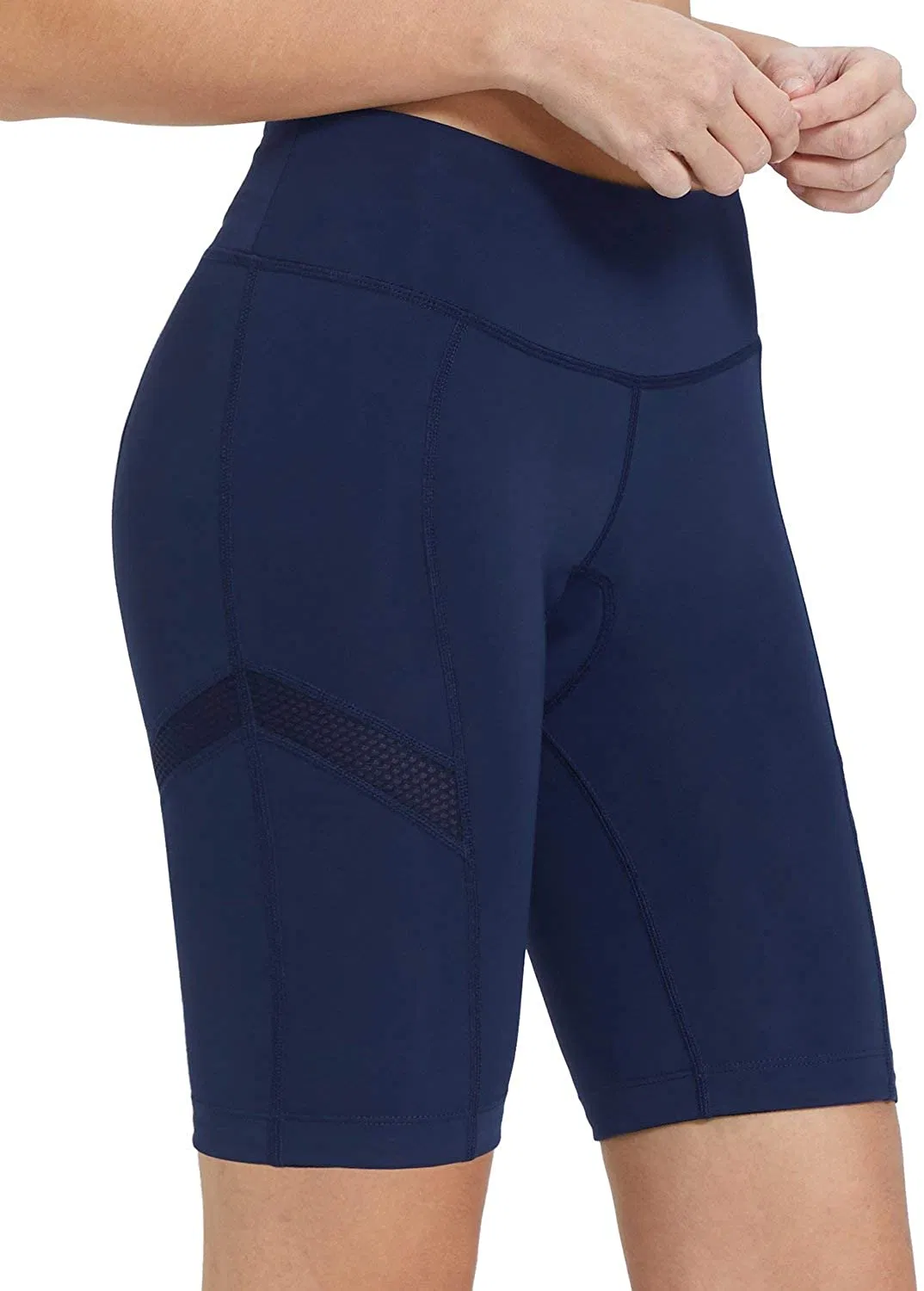 3D Padded Biking Half Pants Bicycle Riding Quick-Dry Pocket Tights Shorts for Cycling Shorts