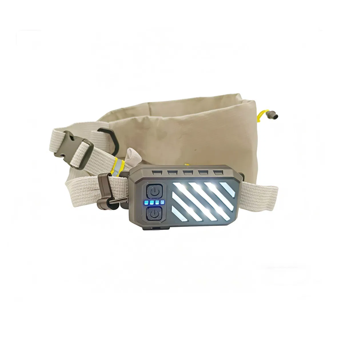 Reflective Gear with Phone Belt Bag LED Light for Runners