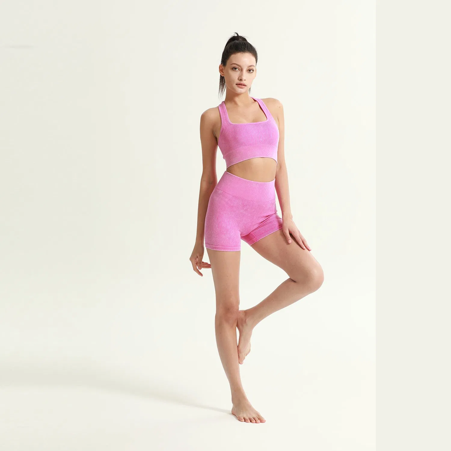 Custom Design Women Gym Activ Wear Fitness Clothing High Waist Sport Pants Seamless 2 Piece Fitness Gym Wear Yoga Sets