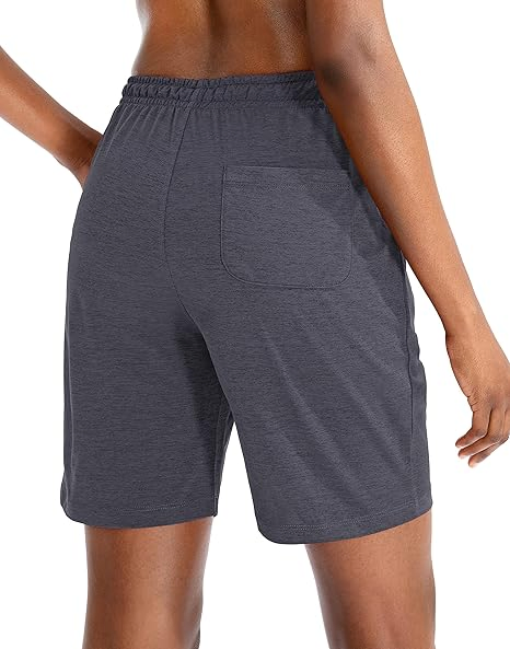 Sport Swear Elastic Waist Shorts – Soft Fabric for Training or Lounging