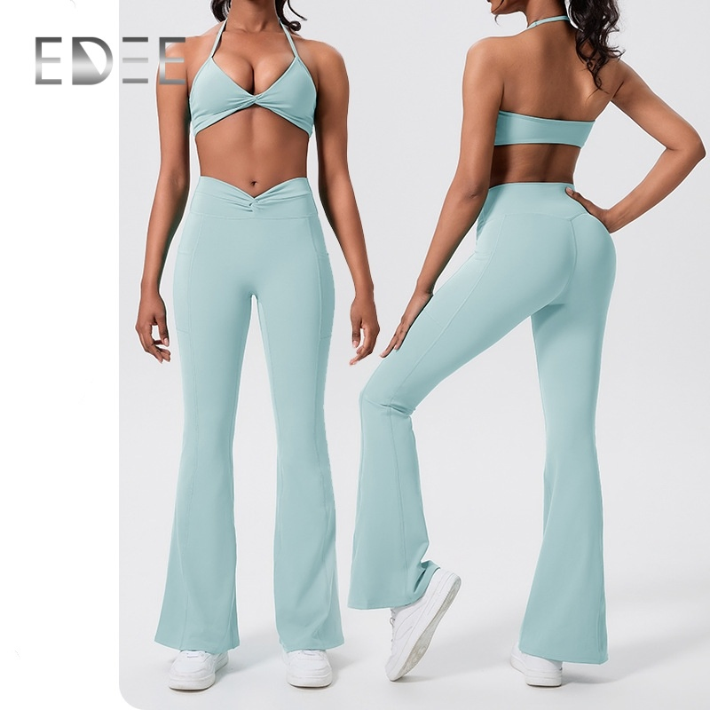 OEM High-Performance Workout Tights with Flare Pants for Ultimate Comfort and Flexibility