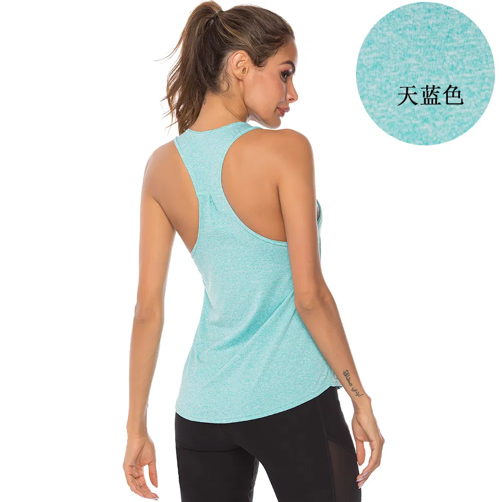 Workout Tank Solid Color Quick Dry Shirts