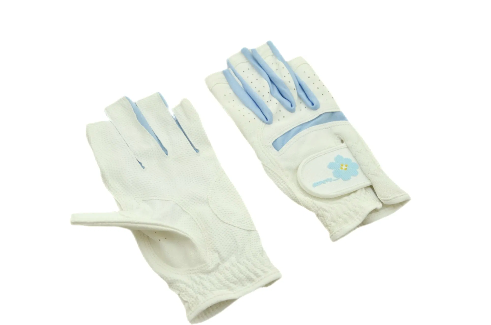 Simple Style of Anti-Slip Wear Protection Golf Gloves Gym Gloves Fitness Gloves for Female (JYG-HX9430)