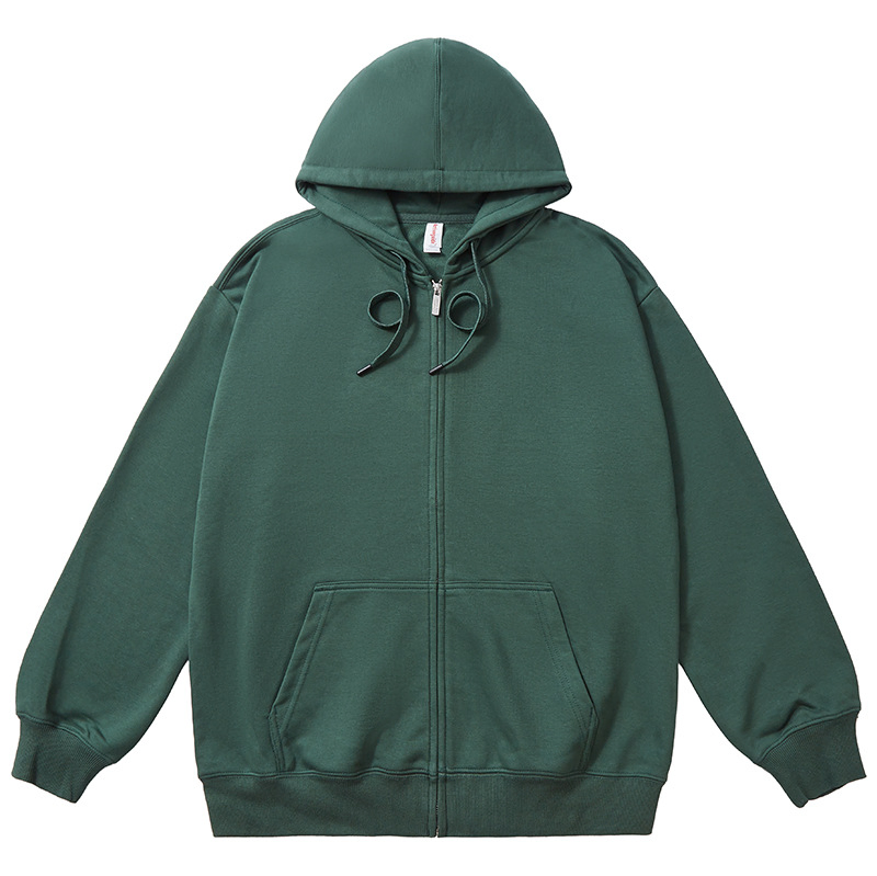 AI-MICH Custom Logo Plain High Quality Casual Oversized Blank Zip Up Training Wear Hoodies&Sweatshirts