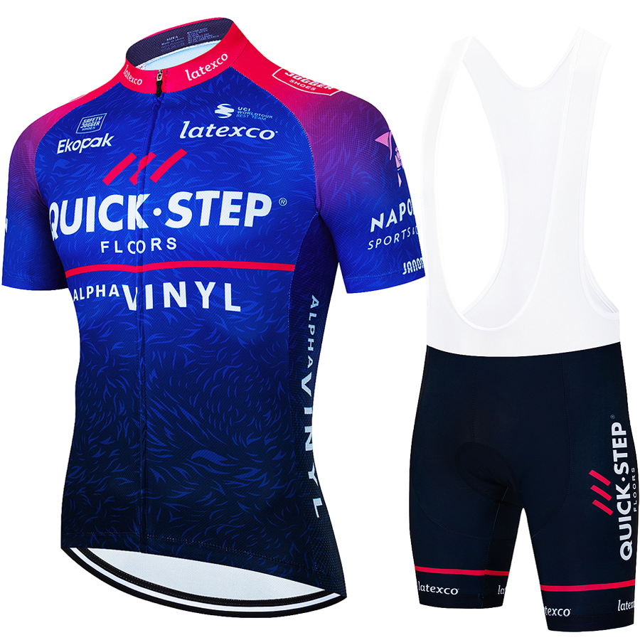Wholesale Summer Quickwalk Team Edition Short Sleeve Set Mountain Bike Cycling Jersey