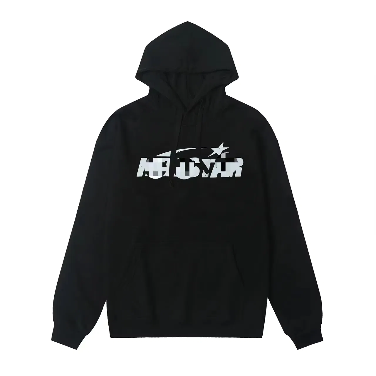 Windrunner Men's Nocta Gym Training Suit Two-Piece Zipper Hooded Tech Fleece Hoodies with Printed Pattern for Autumn Fitness