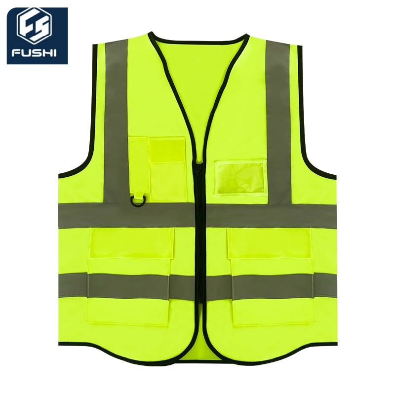 High-Visibility Reflective Safety Vest for Enhanced Personal Protection