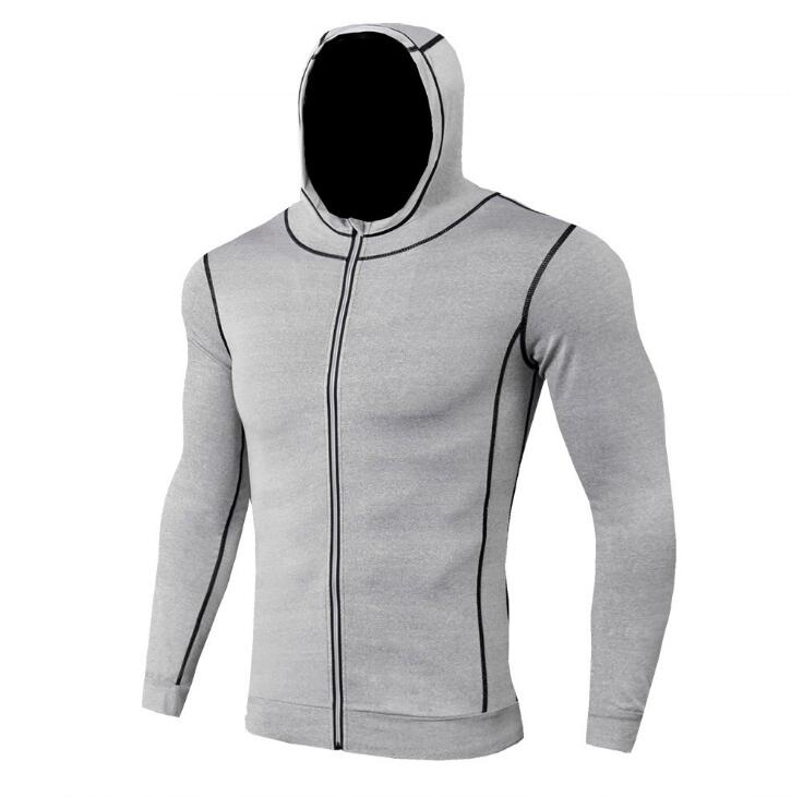 Super Dry Fit 100% Polyester Men's Light Weight Hoodie Sweater for Jogger Gym Sports Running Boxing Training Wear
