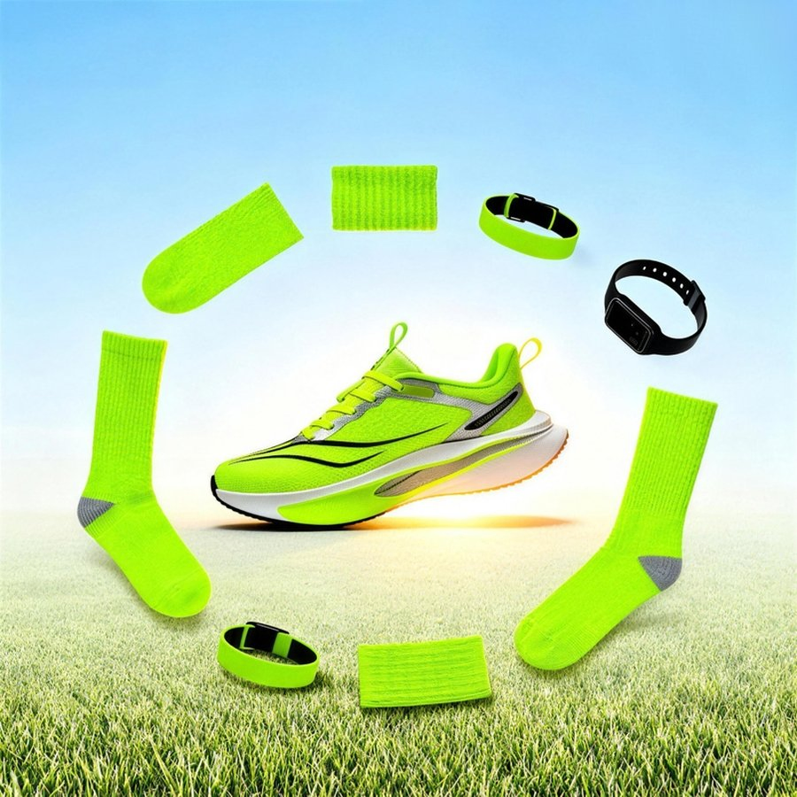 OEM Customized Fashion Men's Running Sport Shoe for Daily Exercise