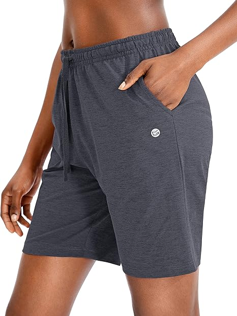 Sport Swear Elastic Waist Shorts – Soft Fabric for Training or Lounging