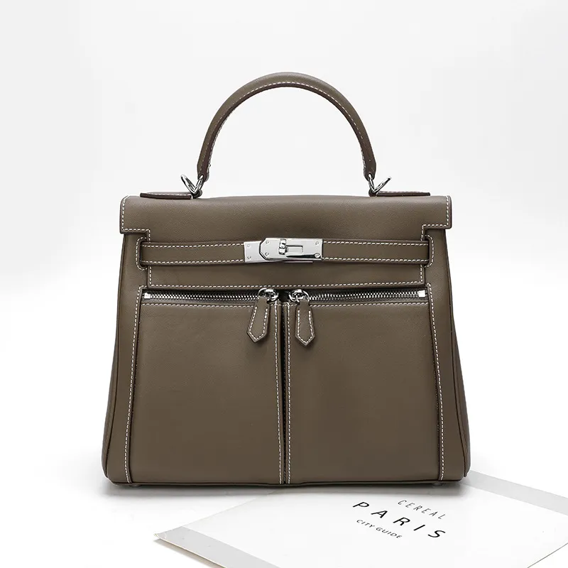 Emg7090 Ladies Logo Big Hand Crossbody Kelly Branded Bags Luxury Women Female Famous Brand Inspired Designer Bag