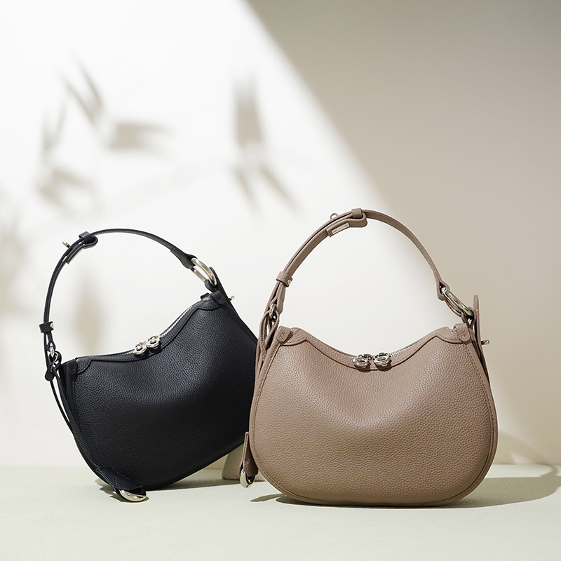 Manufacturer Custom Wholesale OEM 2025 Lady Vintage Luxury Design Small Hand Bags High Quality Genuine Leather Handbag for Women