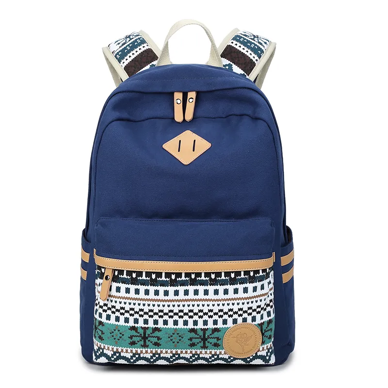 Soft Handle Funky Casual Shoulder Backpacks Lifestyle Sports School Bags for Girls Stylish