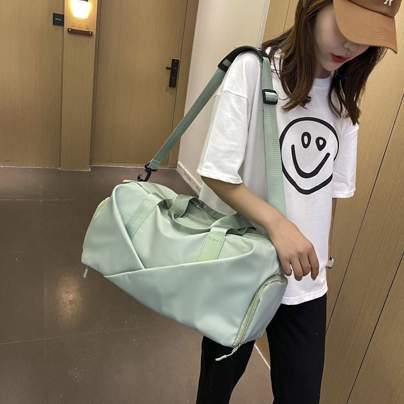 Fashion Travel Lady Handbag Shoulder Fitness Large Durable Waterproof Gym Sport Duffel Women Handbag
