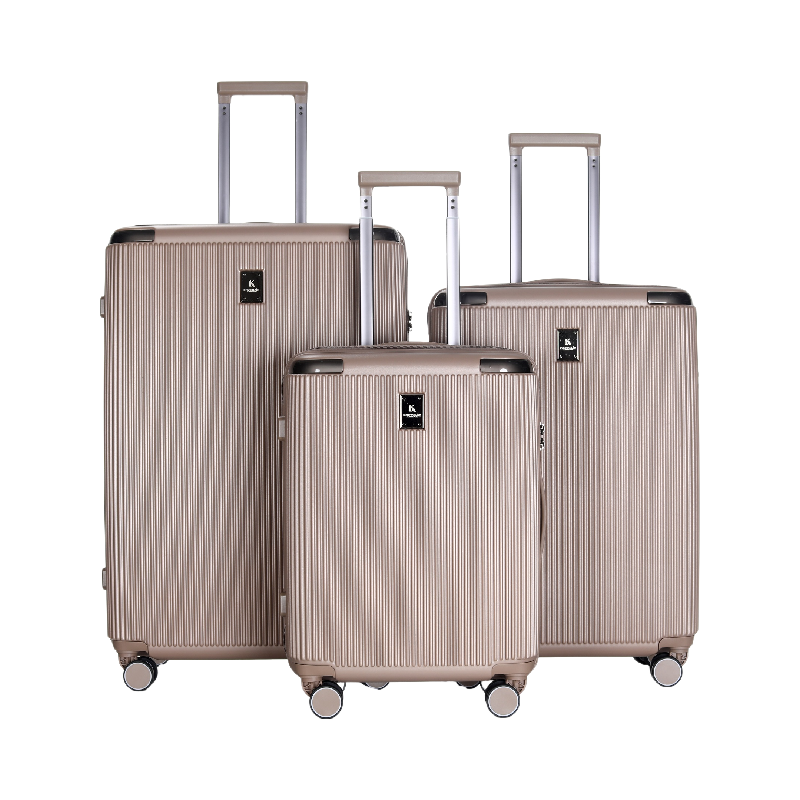 Wholesale 3-piece Portable PC Luggage Set Durable Travel Bag for Travel Collection