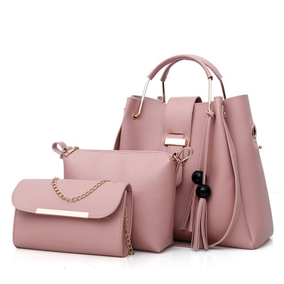 Wholesale Large Capacity 3pcs Handbag Set Ladies Crossbody Shoulder Bag Purse Fashion Designer Handbags for Women Luxury
