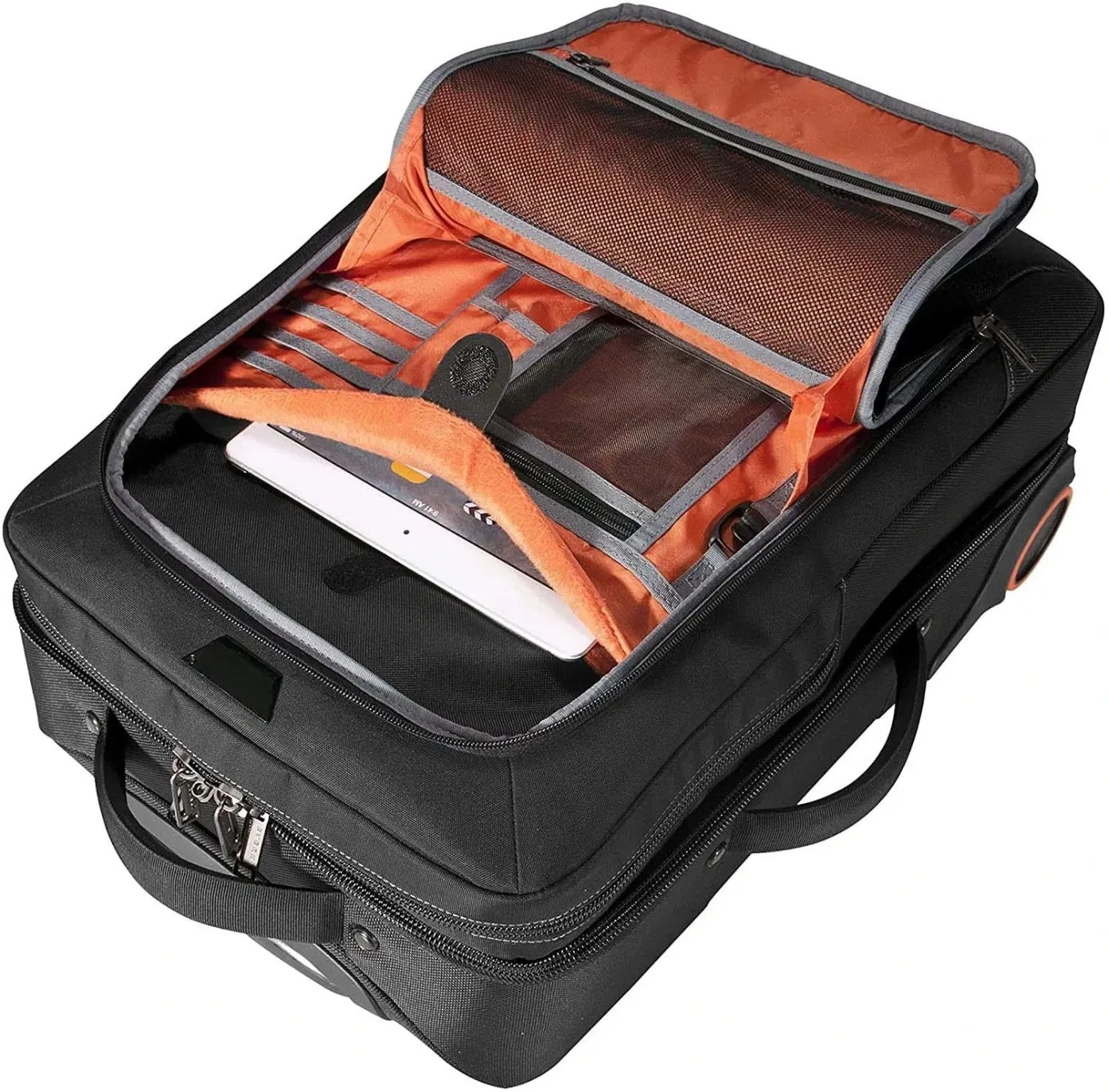 China Supplier Wheeled Carry-on 18.4-Inch Gaming or Workstation Laptop Trolley Luggage Bag for Business Professional
