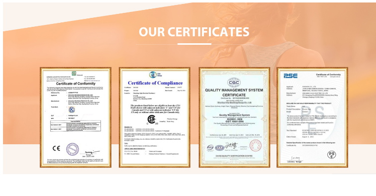 Factory Certificate 3