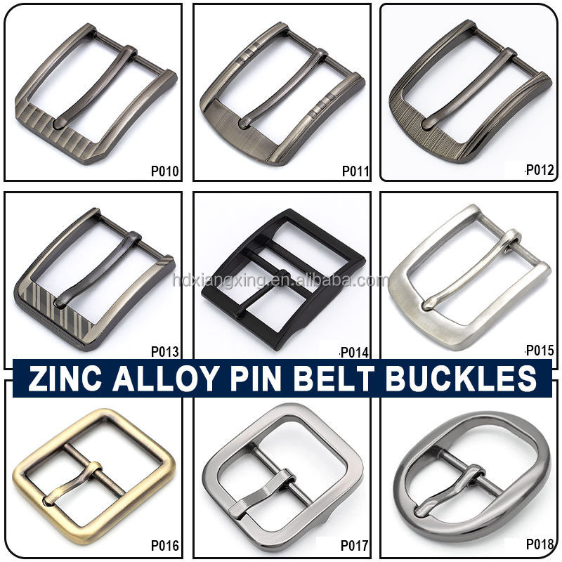 OEM/ODM Durable Fashion Custom Women Men's 30 - 40 Mm Zinc Alloy Pin Buckles Customized Belts Available