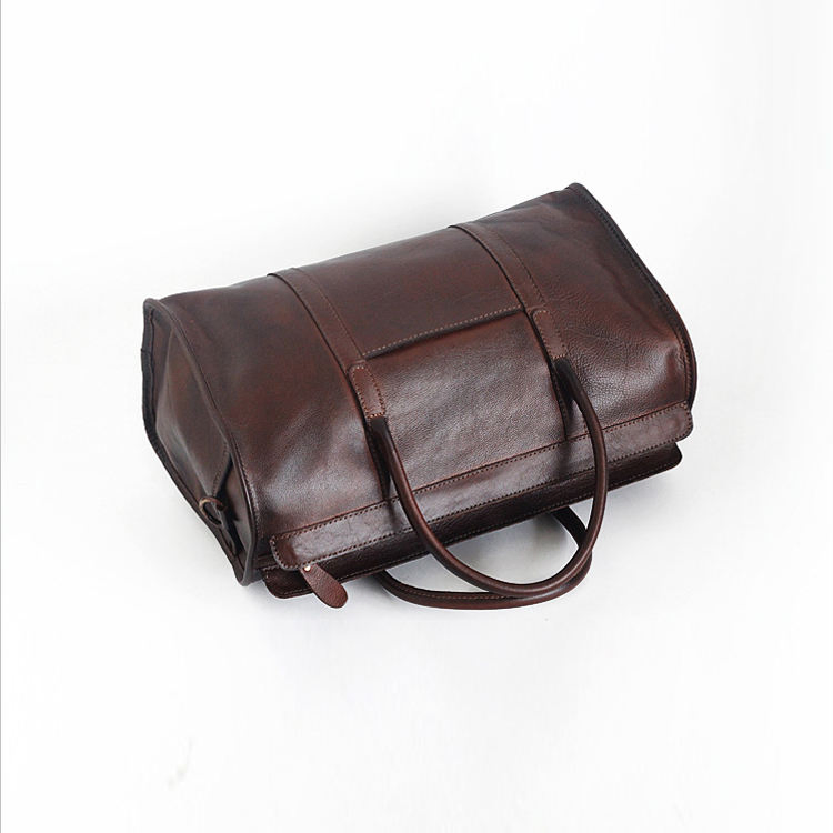 Vegan Leather Tan Colour Duffle Bag for Men Travel Bags