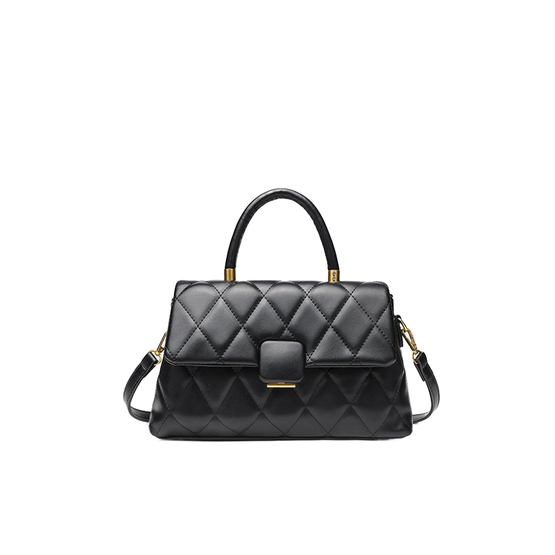 Luxury High Quality Women's Crossbody Handbag OEM Factory's Fashionable Brand Bag Pearl Polyester/PU Zipper Closure Winter Lady