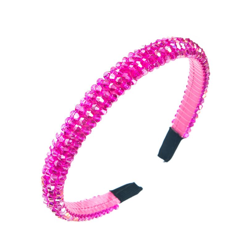 Wedding Bridal Party Daily Accessories Trendy Hairbands Lady Crystal Diamond Fashion Ladies Headbands for Women