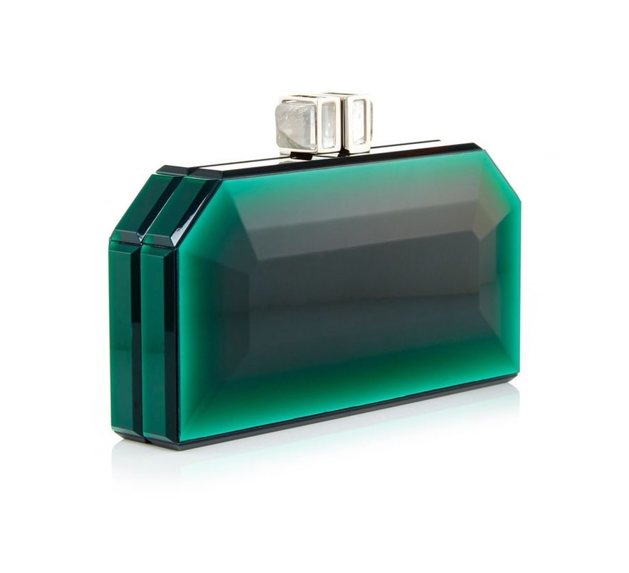 Amazing Green Resin Eco-Friendly Waterproof Vintage Clutch Evening Handbags for Women Wholesale Luxury Chain Strap 3L+ Capacity