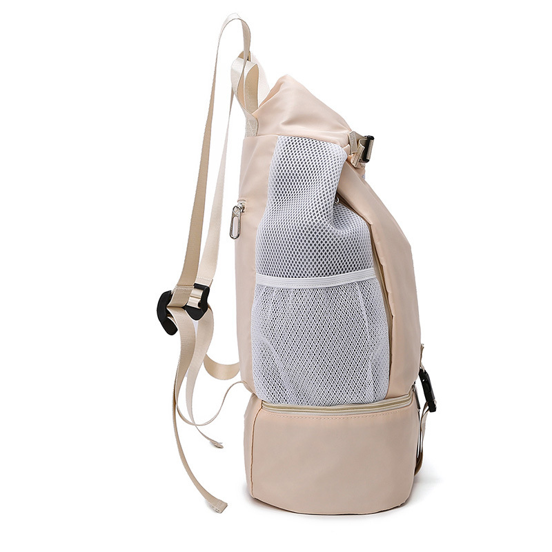 Women's Casual Sports Backpack Large Capacity Wet-Dry Separation Storage Bag for Outdoor Leisure Travel Lightweight