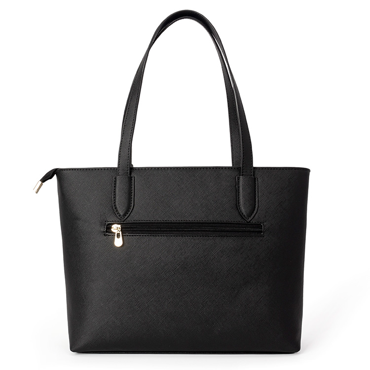 Factory Hot Sale Exquisite Women Luxury Handbags Set Fashion Simple Business Type Lady Shoulder Bag Clear Texture Handbags