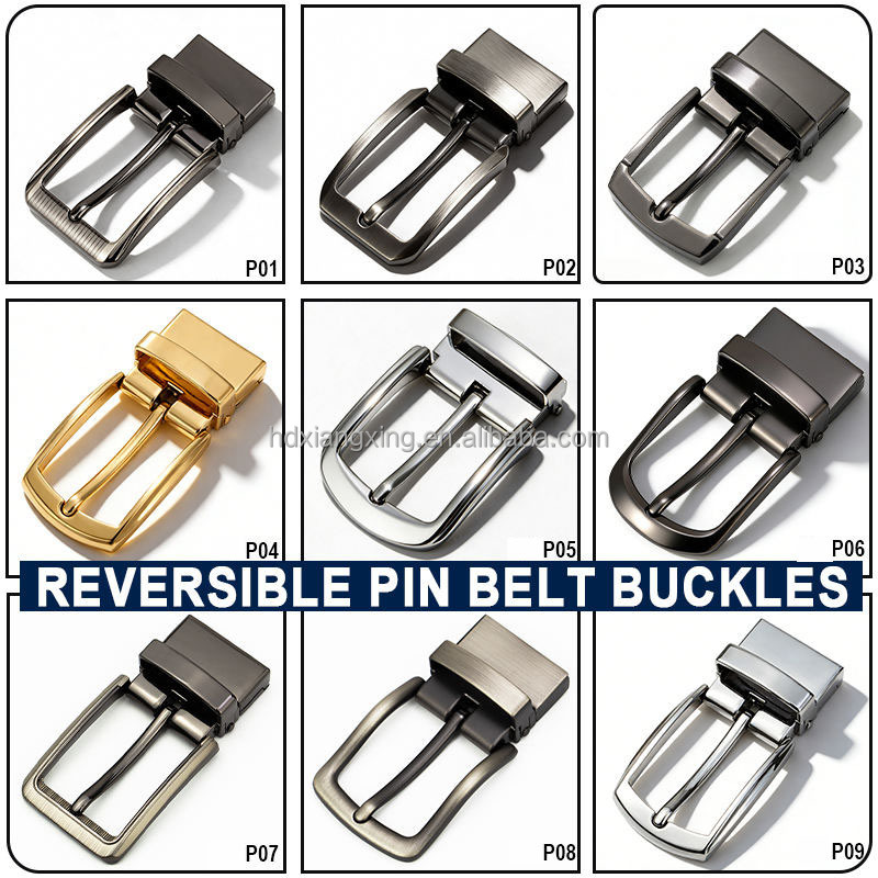 OEM/ODM Durable Fashion Custom Women Men's 30 - 40 Mm Zinc Alloy Pin Buckles Customized Belts Available
