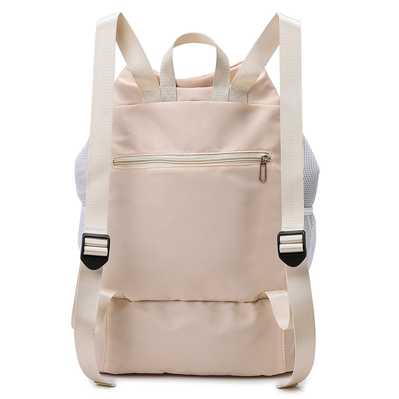 Women's Casual Sports Backpack Large Capacity Wet-Dry Separation Storage Bag for Outdoor Leisure Travel Lightweight